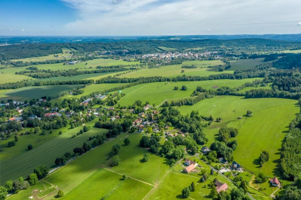 Ubytovani Na Namesti Nove Mesto pod Smrkem Esterno foto